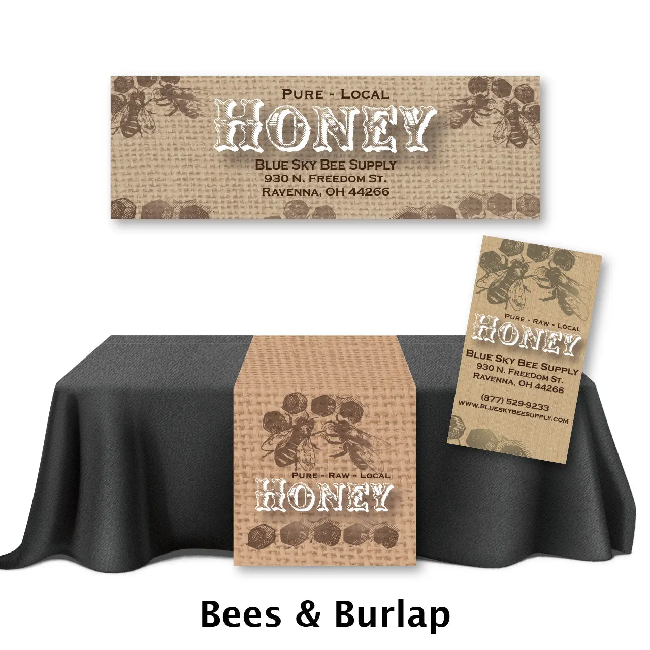 Farmer's Market Basic Marketing Set [FM-BASE] Blue Sky Bee Supply