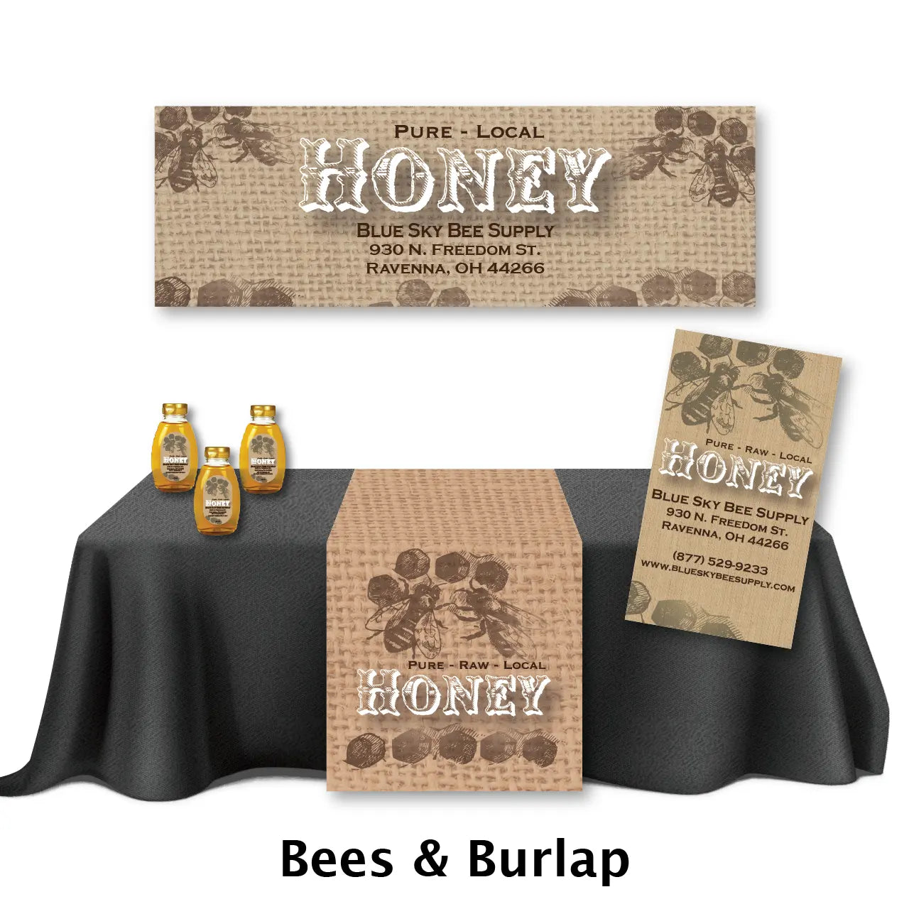 Farmer's Market Deluxe Marketing Set [FM-DEL] Blue Sky Bee Supply