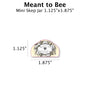 Meant to Bee - Favor Label (100 Count) Blue Sky Bee Supply