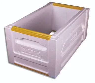 Polystyrene 6 Frame DEEP Nuc Box (unassembled) [PND] Paradise / Bee World