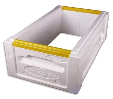 Polystyrene 6 Frame MEDIUM Nuc Box (unassembled) [PNM] Paradise / Bee World