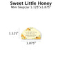 Sweet Little Honey - Favor Label (100 Count) Blue Sky Bee Supply